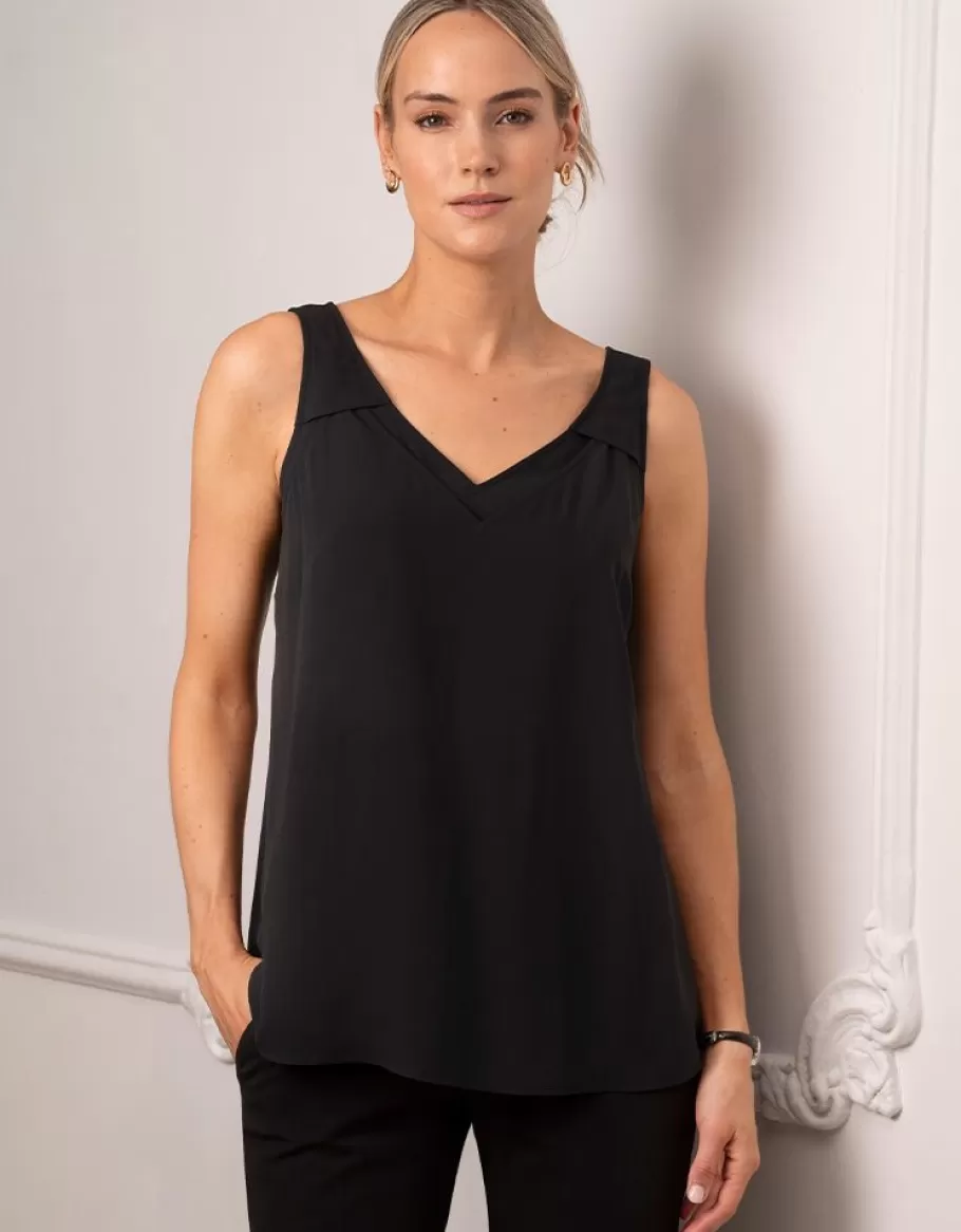 Shop Seraphine Camisola Negra De Premama, Lactancia Y Extraccion De Leche