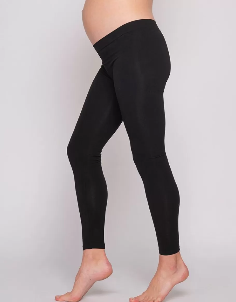 Cheap Seraphine Leggings Premama Bajos Con Fibra De Bambu - Negro