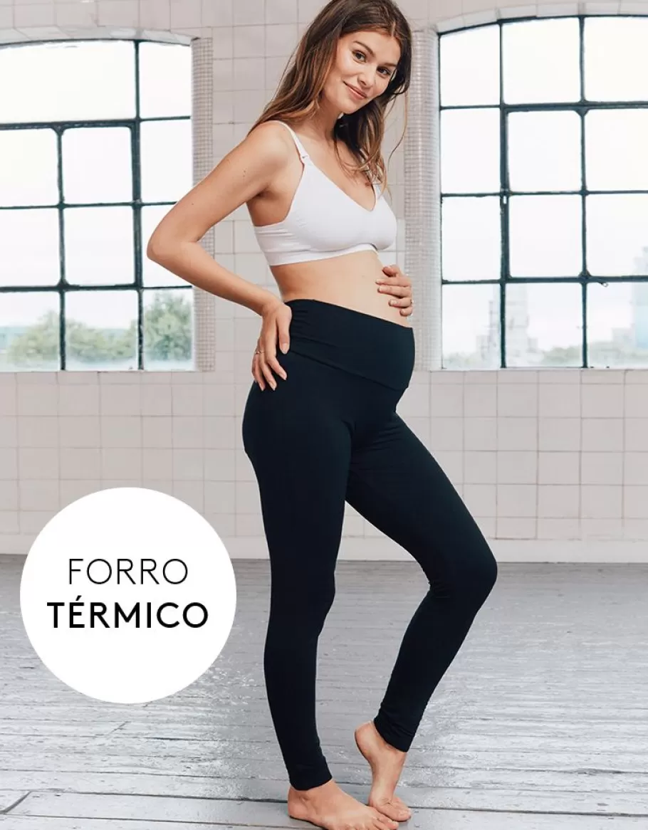 Best Seraphine Leggings Premama Termicos - Negro