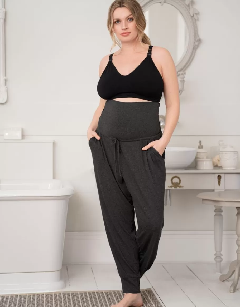 Shop Seraphine Pack De Dos Pantalones Premama Para Estar Por Casa De La Coleccion Curve