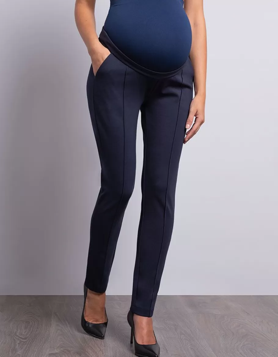 New Seraphine Pantalones Premama - Azul Marino