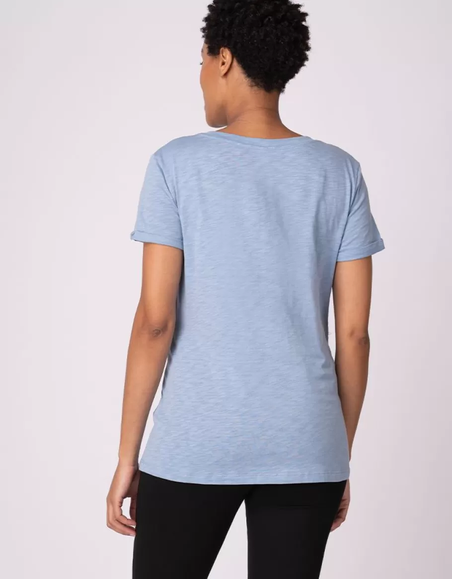 Flash Sale Seraphine Paquete De Dos Camisetas Esenciales De Maternidad A Lactancia En Azul Y Verde