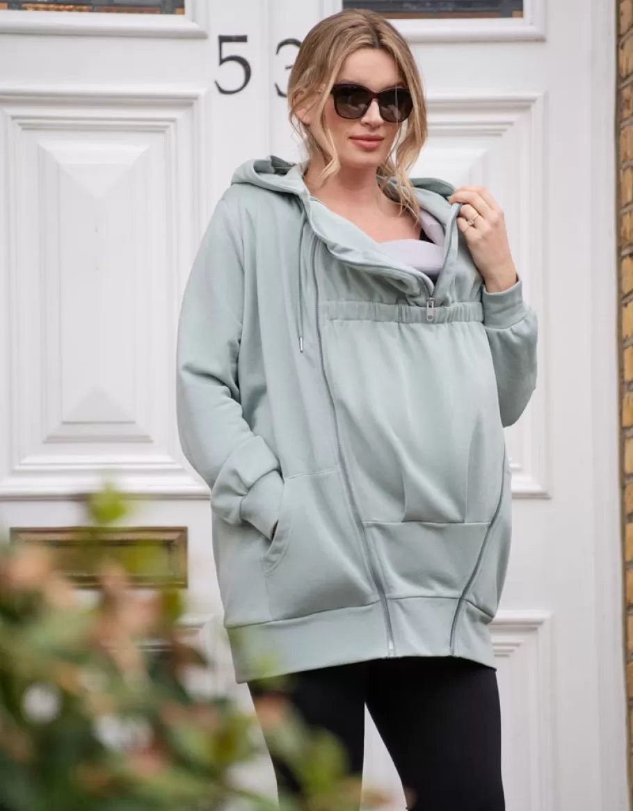 Best Seraphine Sudadera Con Capucha Premama Y Portabebes 3-En-1 De La Coleccion Curve