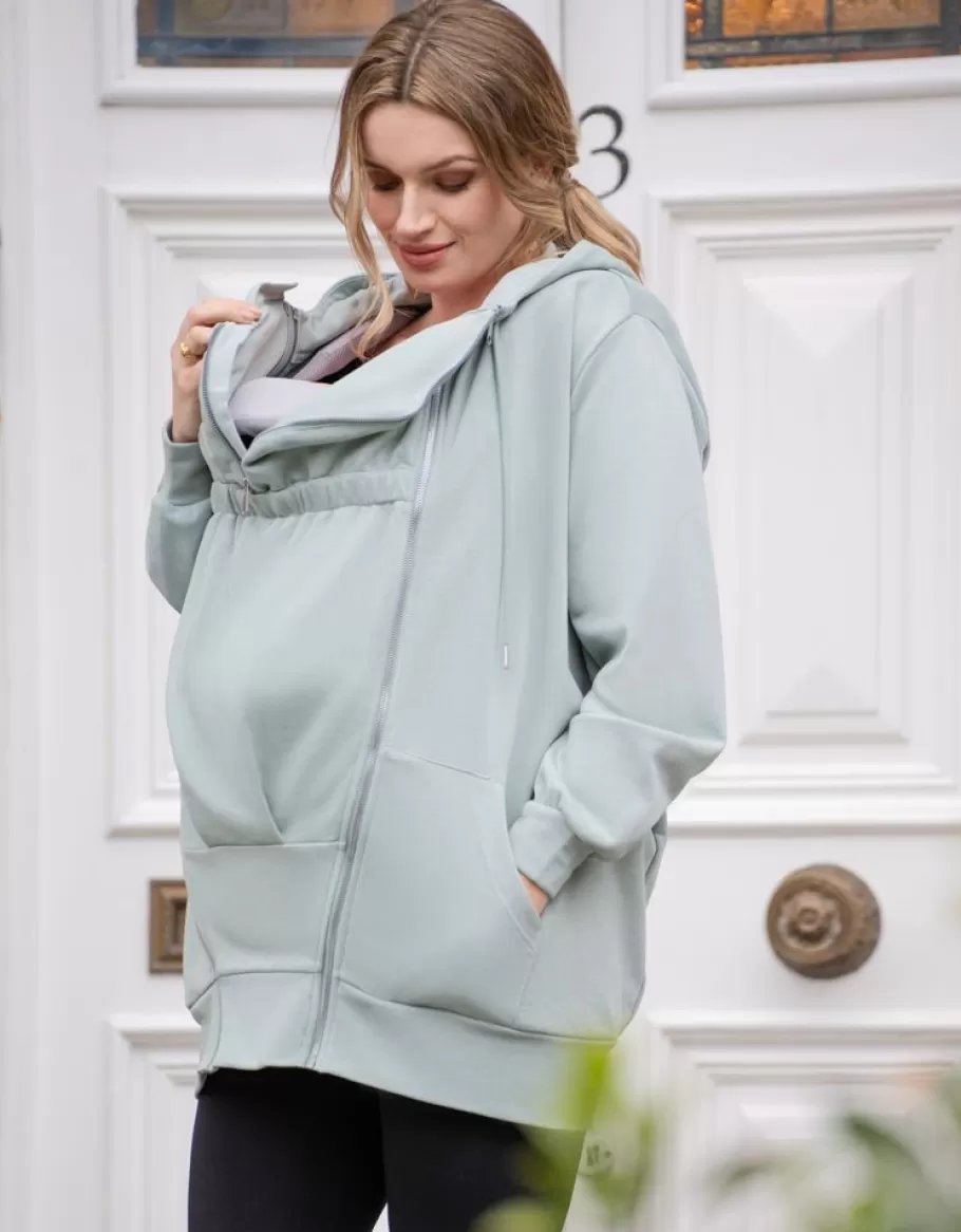 Best Seraphine Sudadera Con Capucha Premama Y Portabebes 3-En-1 De La Coleccion Curve
