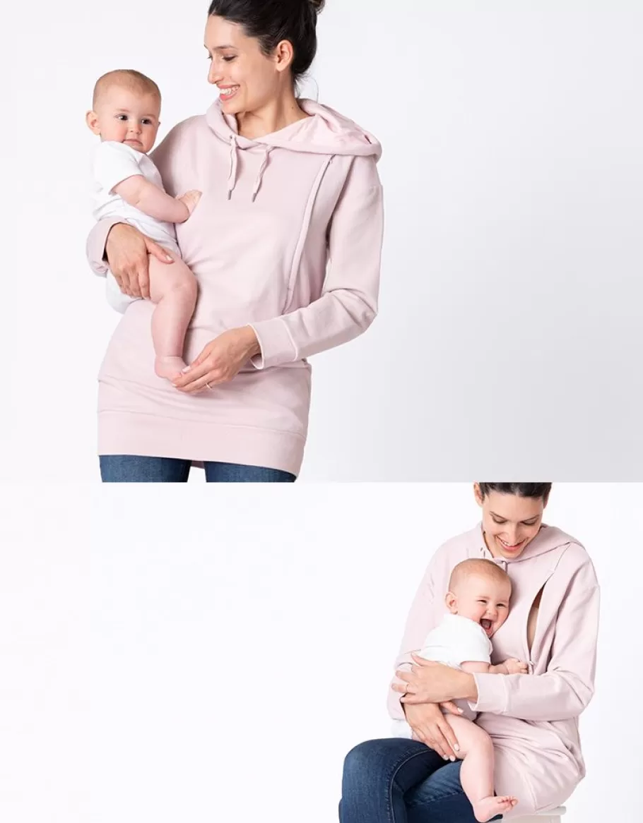 Best Sale Seraphine Sudadera Lactancia Premama - Rosa