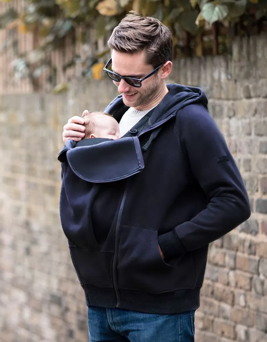 Best Seraphine Sudadera Portabebes Con Capucha Para Hombre En Color Azul Marino