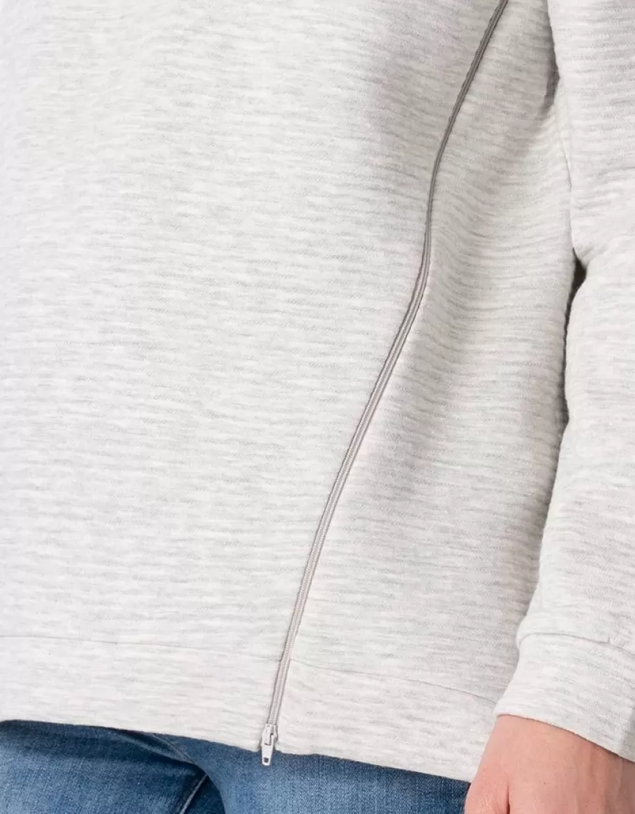 New Seraphine Sudadera Premama Y De Lactancia En Mezcla De Algodon En Color Gris Claro