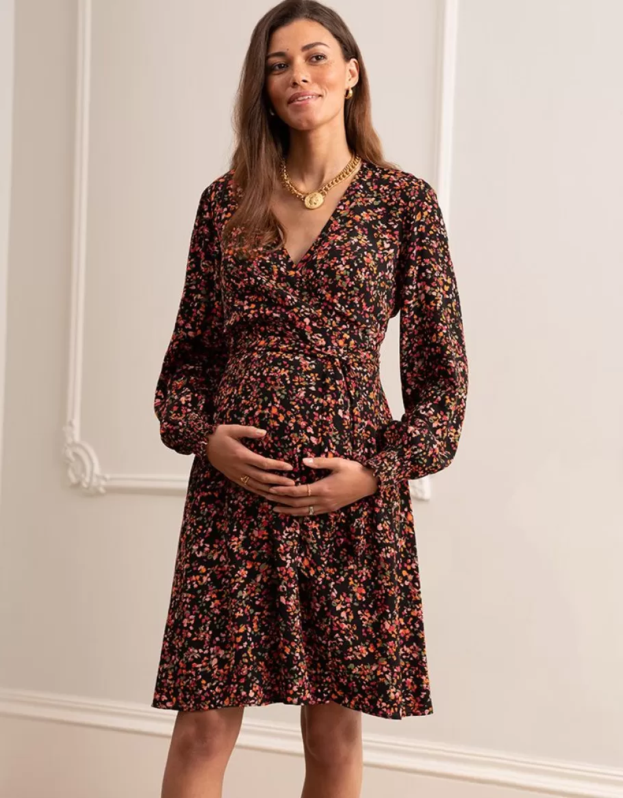 Discount Seraphine Vestido Premama Envolvente Con Estampado Floral